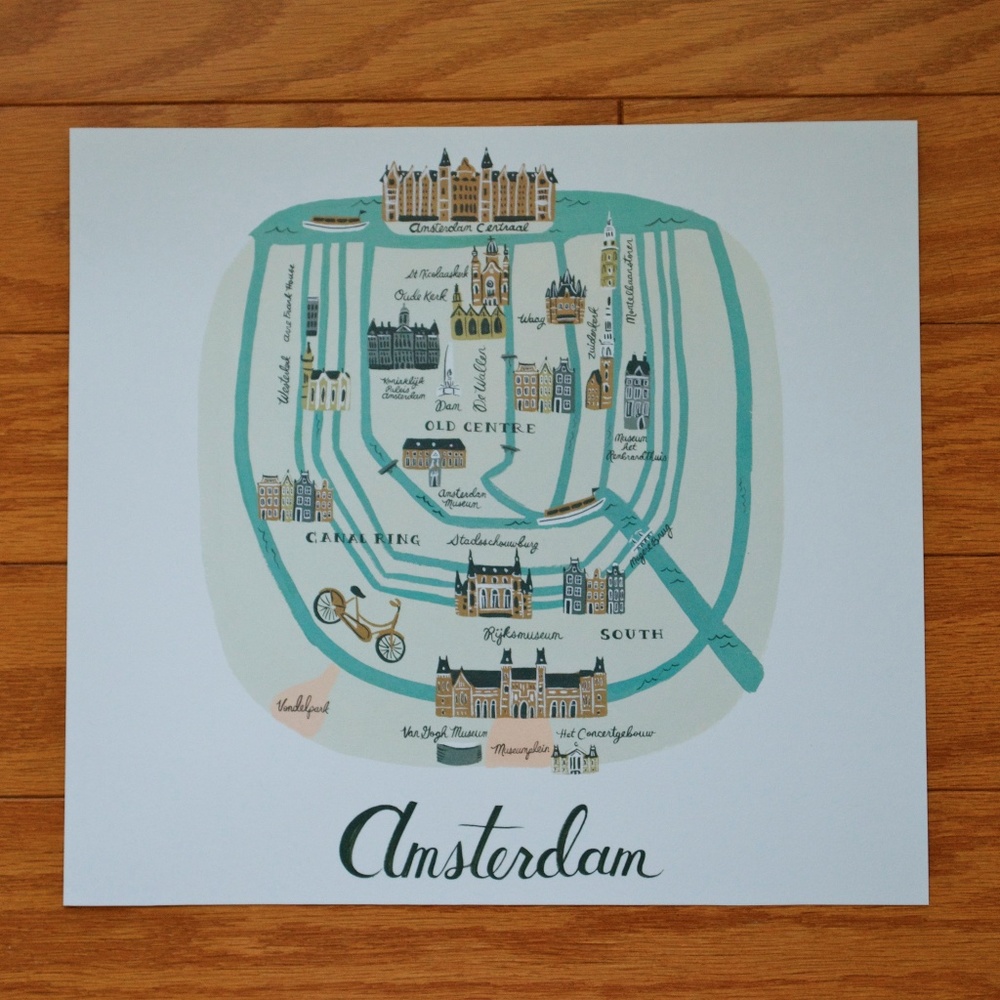 Rifle Paper Co. Amsterdam Print